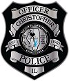 Christopher, IL Police Badge