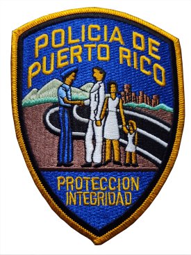 Puerto Rico State Police Patch