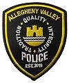 Allegheny Valley Regional, PA Police Patch