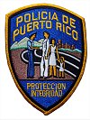 Puerto Rico State Police Patch