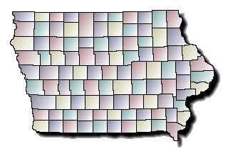 Iowa Map