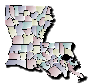 Louisiana Map