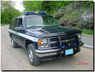 Huntington, MA Police Department Cruiser