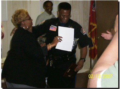 Captain Davis at Meeting
