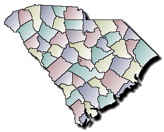 South Carolina Map