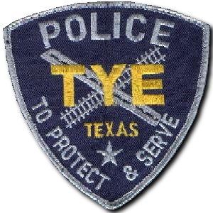 Tye Police Department Patch