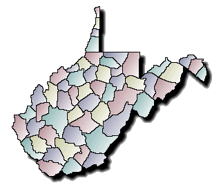 West Virginia Map