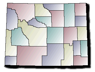Wyoming Map